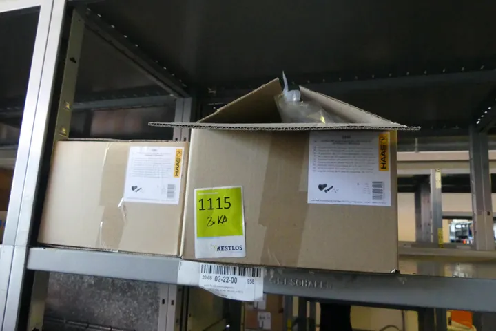 2x Karton HAAS PE-Wand-WC-Anschlussgarnitur, DN 110/110 mit Deckkappen in Metalloptik